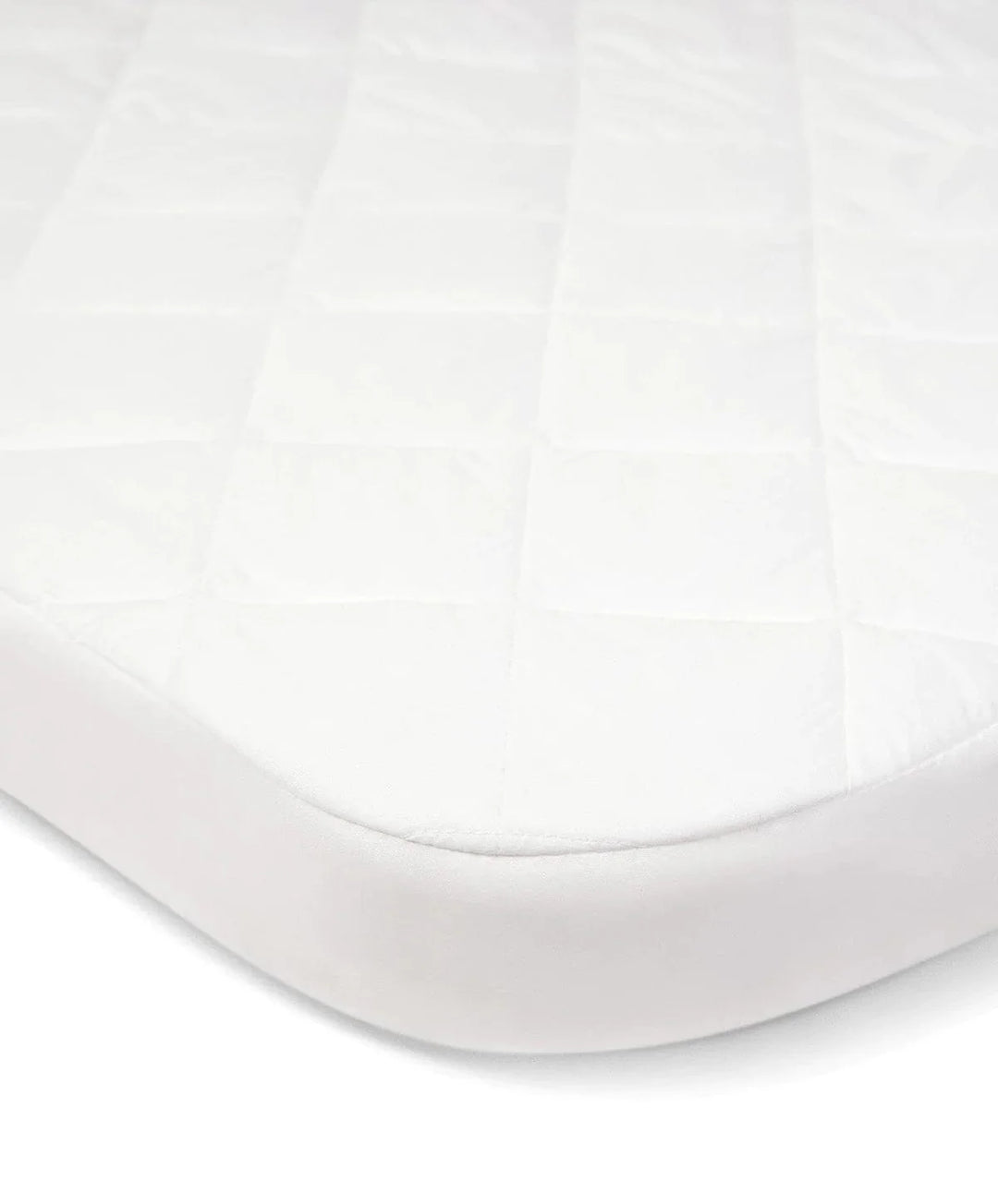 Lua Bedside Crib Bundle – Fawn Beige with Mattress & Sheets
